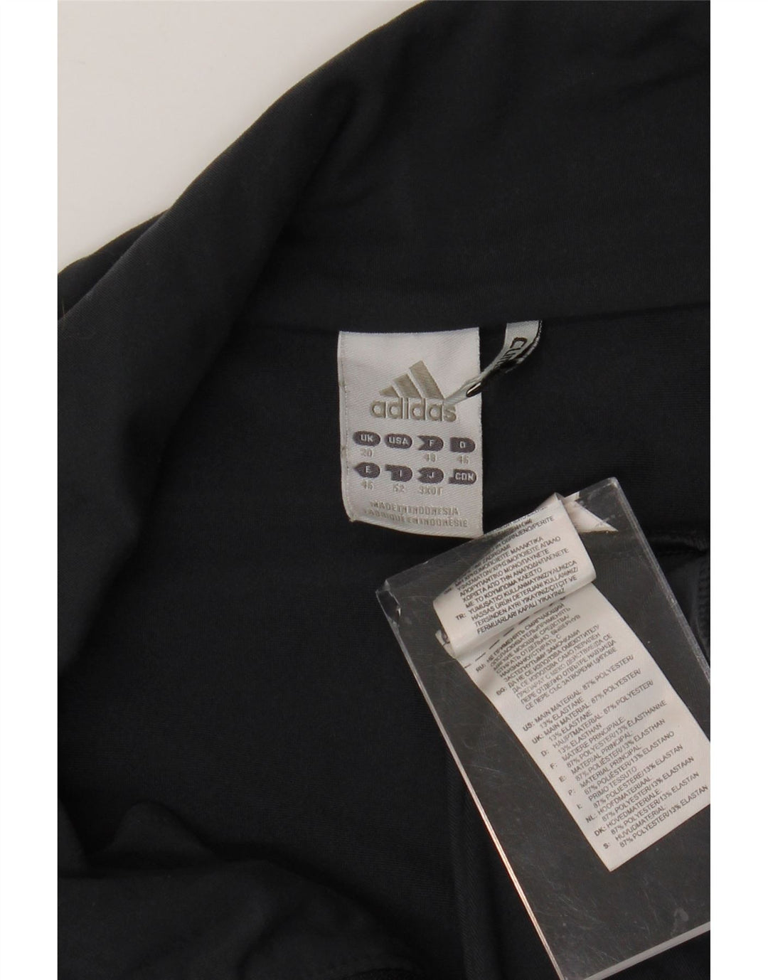 ADIDAS træningsdragt topjakke til kvinder UK 20 XL Grå polyester