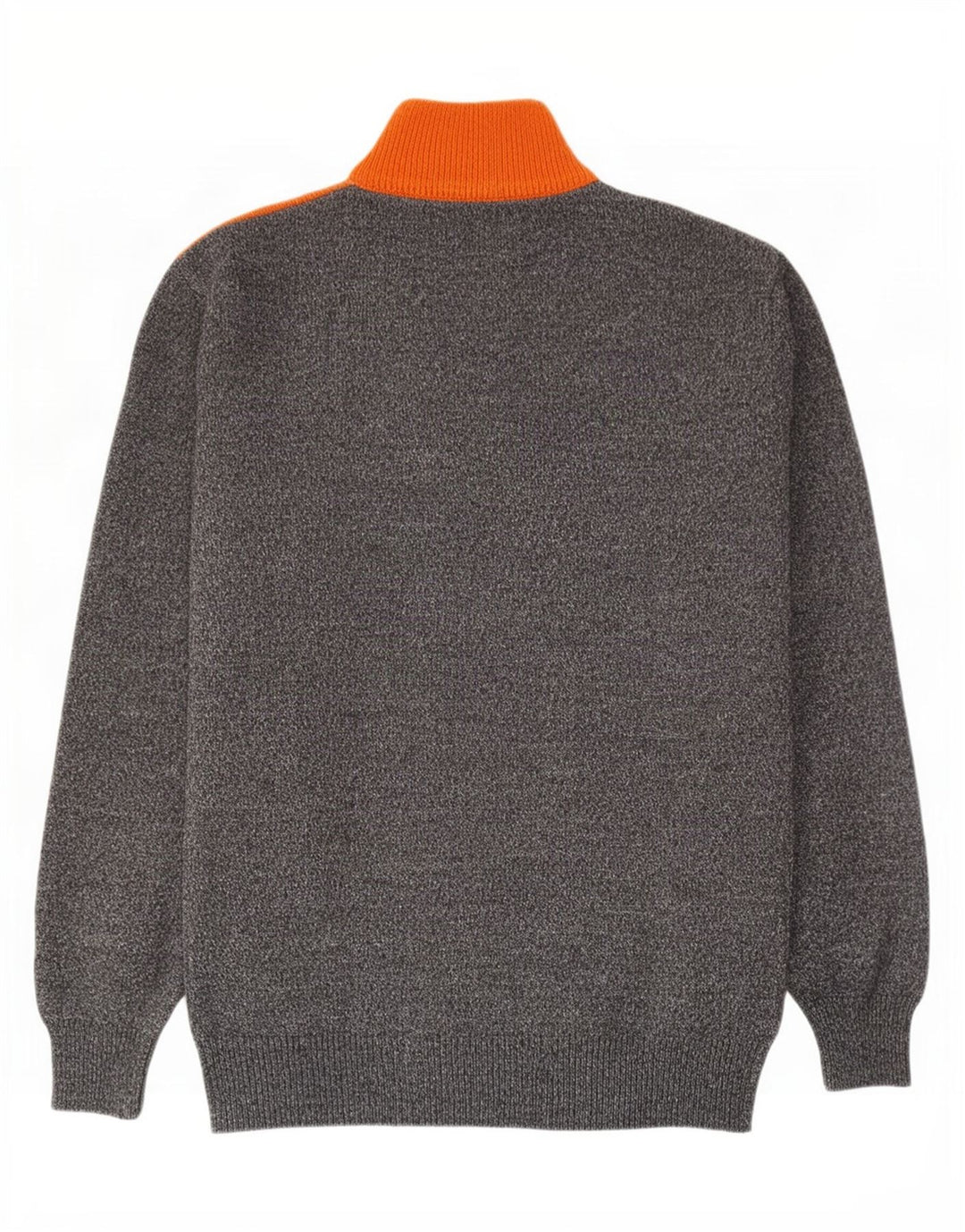 Sangiorgio Herre Zip Neck Jumper Sweater Medium Multicolored Argyle/Diamond