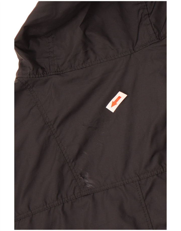Columbia Mens Hooded Rain Jacket UK 38 Medium Black Polyester