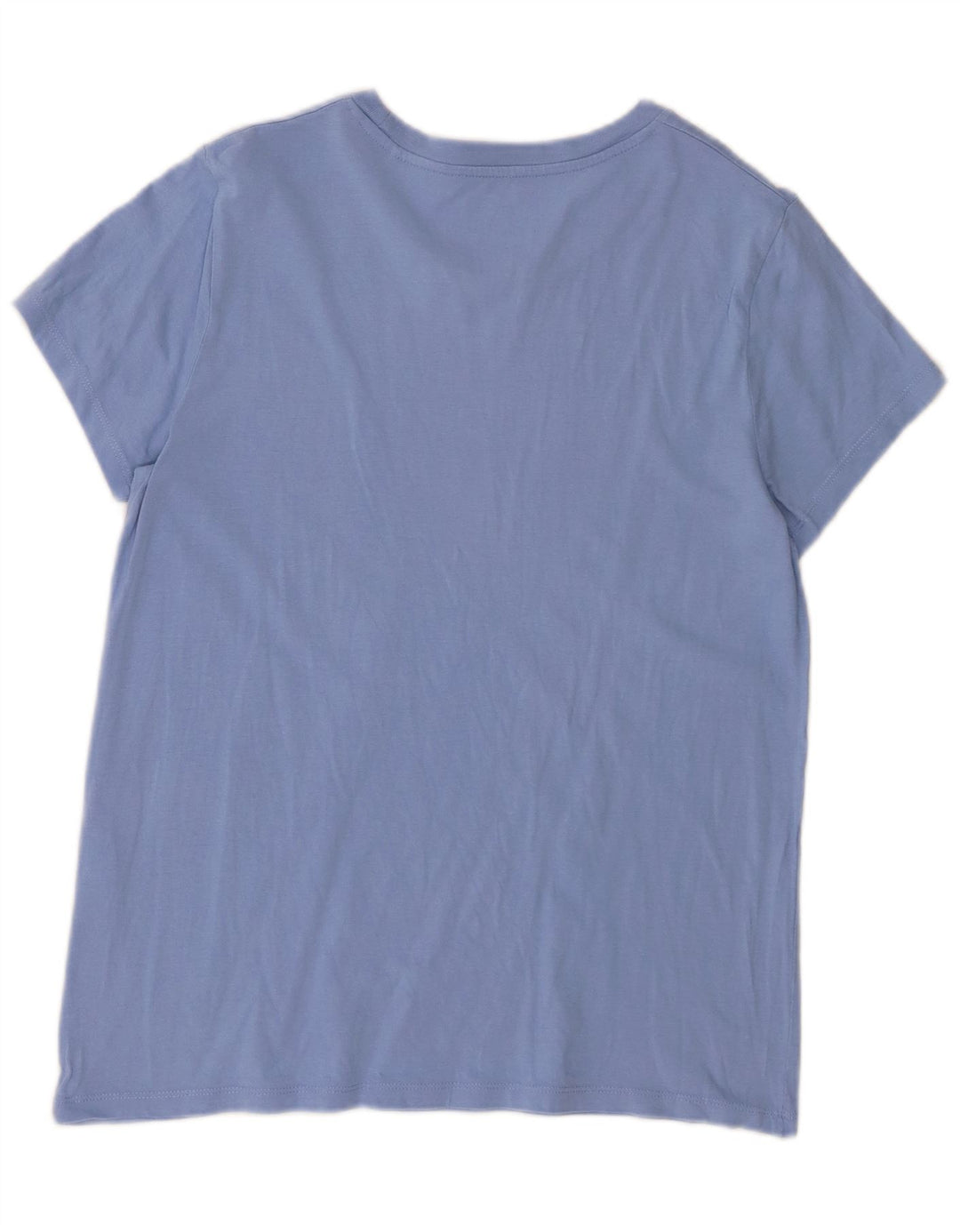 Levi's Womens Graphic T-Shirt Top UK 12 Medium Blue Cotton