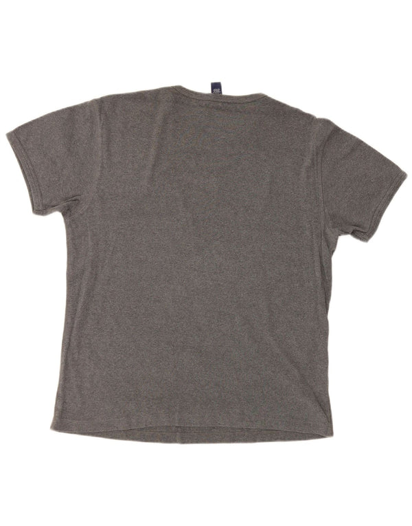 Gap Mens T-Shirt Top XL Grey Cotton
