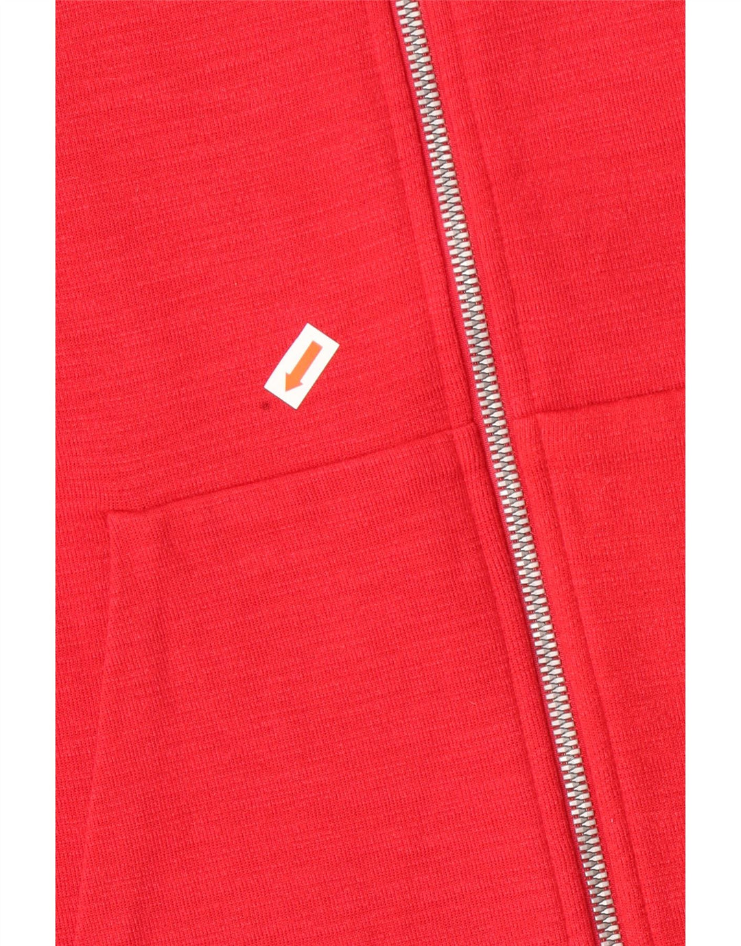Suéter masculino Nike com capuz e zíper XS de algodão vermelho