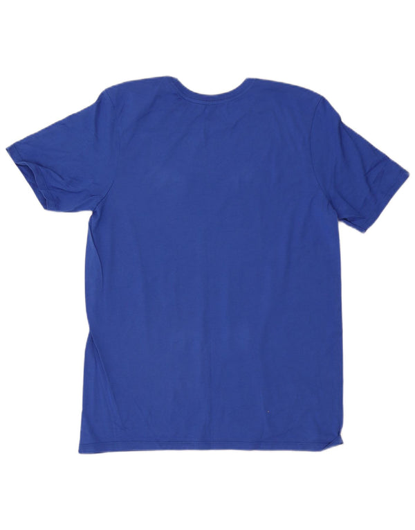 Nike Mens Athletic Fit Graphic T-Shirt Top Medium Blue