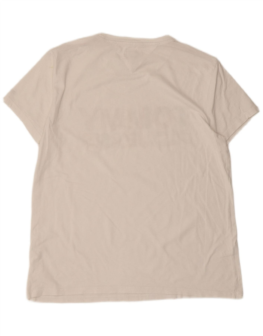 Tommy Hilfiger Mens Graphic T-Shirt Top Large White