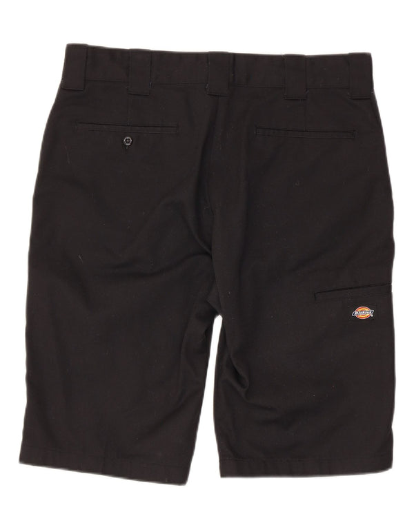 Dickies Herre Slim Fit Chino Shorts W34 Large Black Polyester