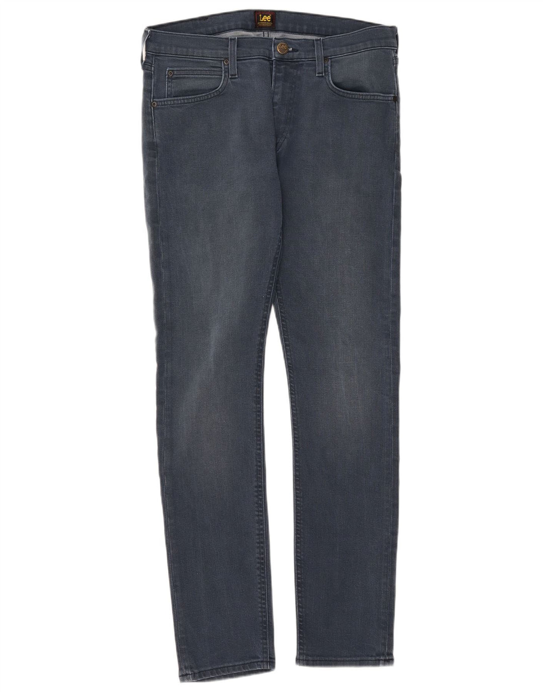 LEE Womens Skinny Jeans W31 L32 Blue Cotton