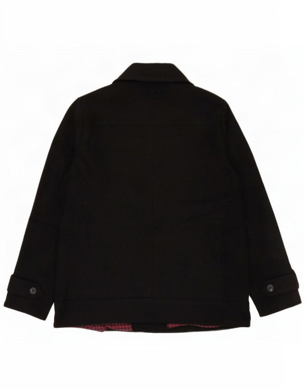 Marks & Spencer Womens Bomber Jacket UK 14 Large Black Polyester
