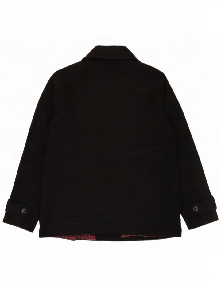 Jaqueta bomber feminina Marks & Spencer Reino Unido 14 grande poliéster preto