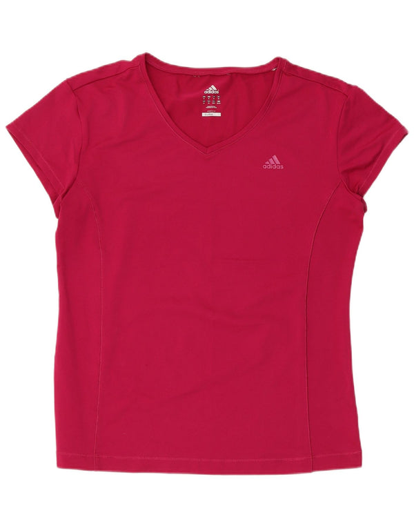 Maglietta Adidas Climalite da donna Top UK 22 3XL Rosa