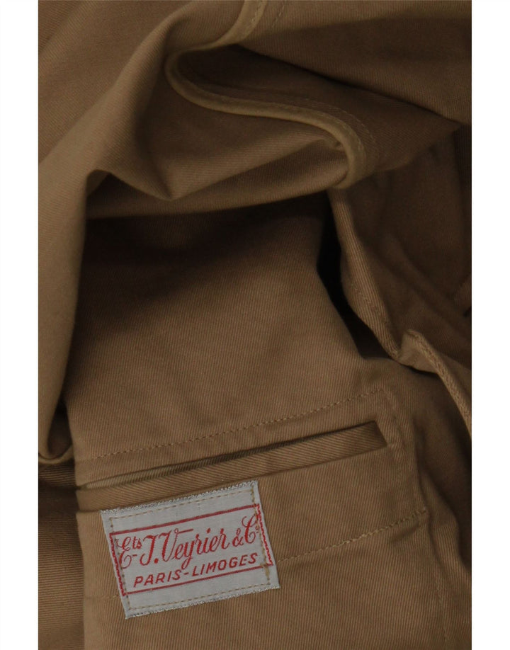 Vintage Mens Military Jacket IT 44 XS Beige