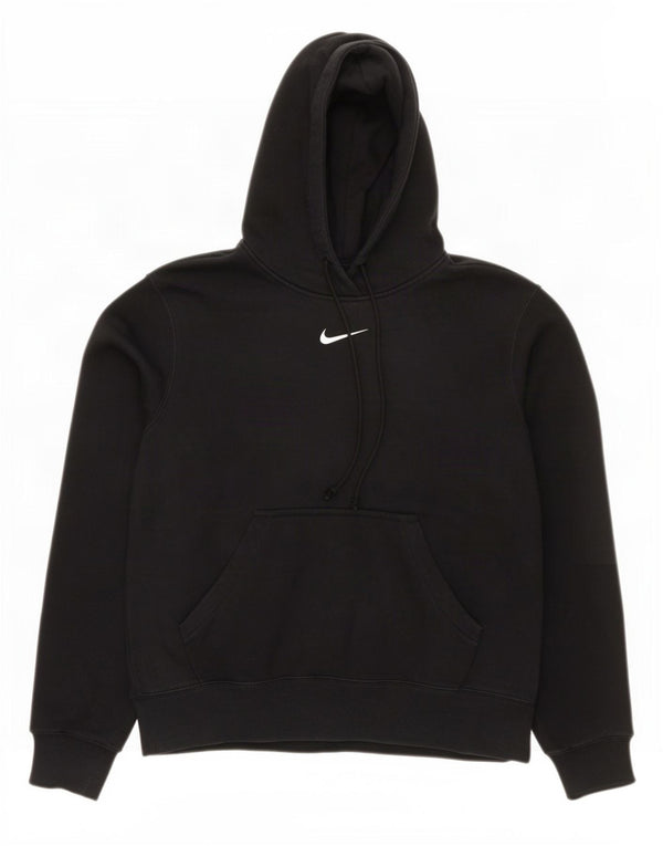 Felpa con cappuccio da uomo Nike Large in cotone nero