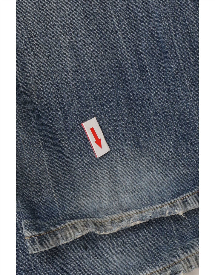G-Star Straight Jeans til mænd W33 L32 Blå Bomuld