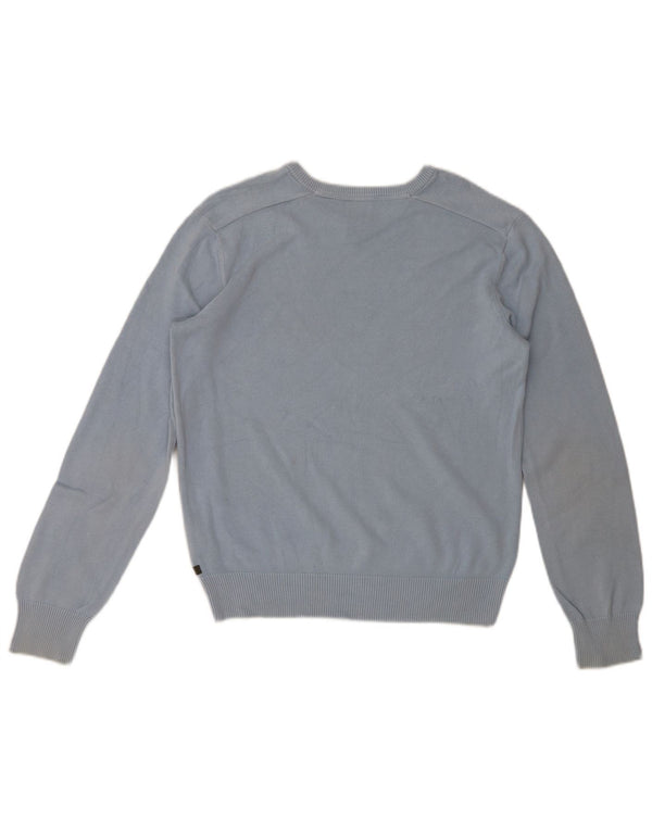 Timberland Herre Regular Fit V-hals sweater lille blå bomuld