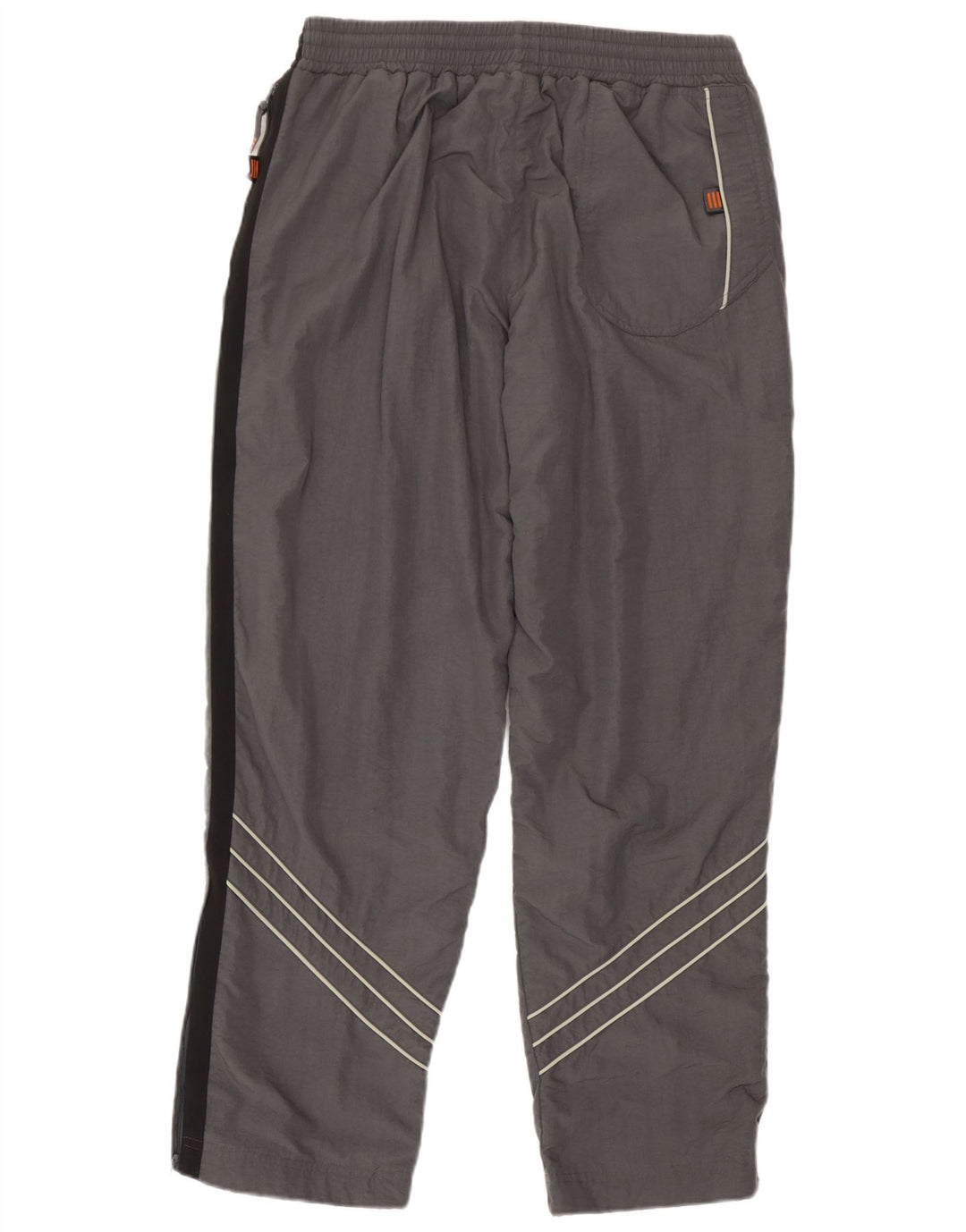 Adidas Pantalon de survêtement pour homme UK 40/42 Gris moyen Colourblock Polyamide