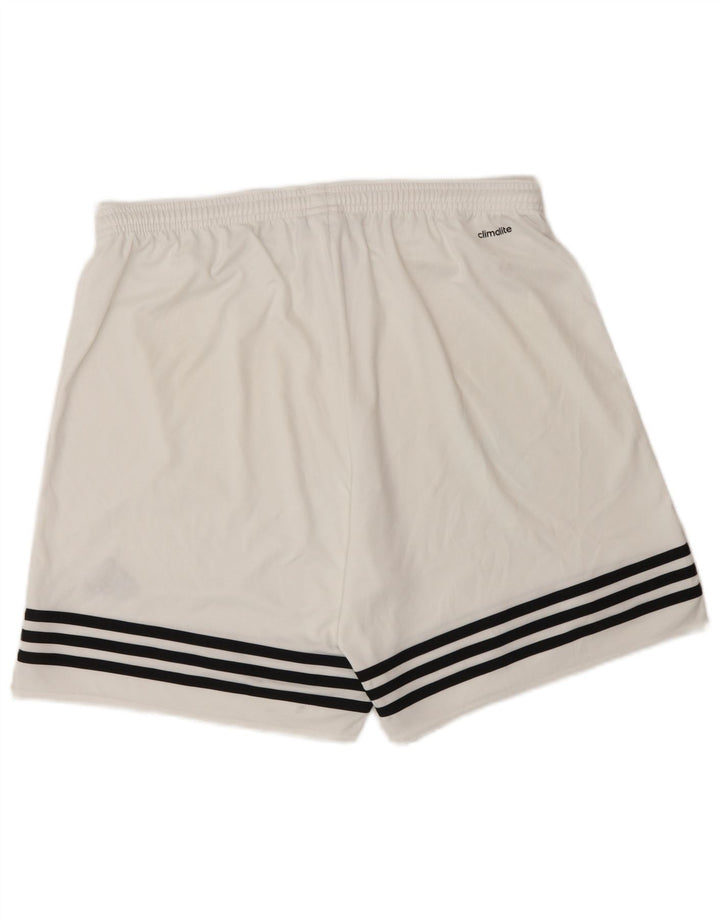 Adidas Herre Climalite Sportshorts Store hvide polyester