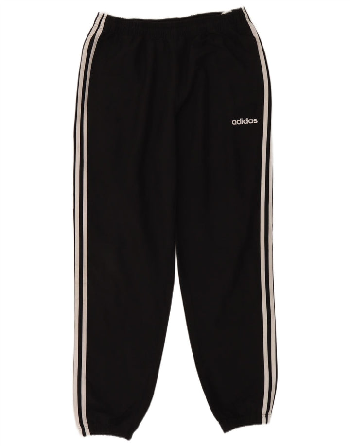 Adidas Mens Tracksuit Trousers Joggers Medium Black Polyester