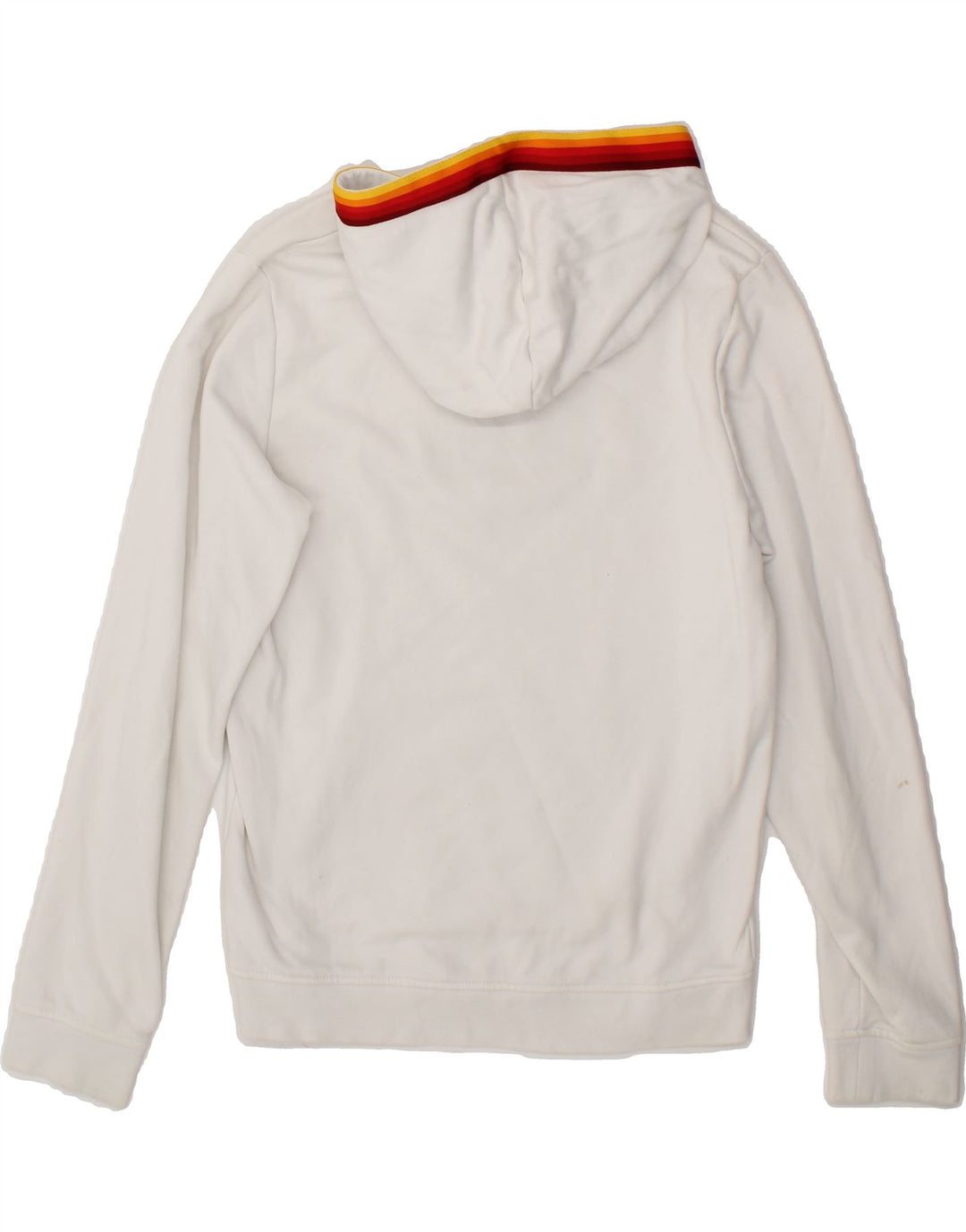 ELLESSE Girls Graphic Hoodie Jumper 11-12 Years White Cotton Vintage Ellesse and Second-Hand Ellesse from Messina Hembry 