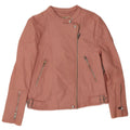 Giacca Zara Bambina in Ecopelle 13-14 Anni Poliestere Rosa