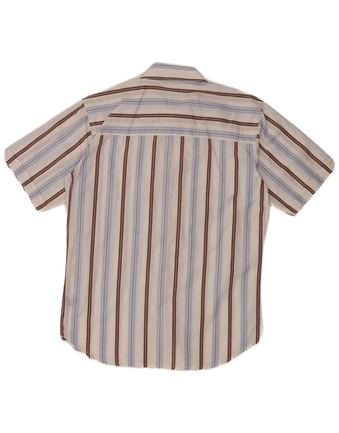 PIERRE CARDIN Chemise Manches Courtes Homme Rayé Moyen Multicolore