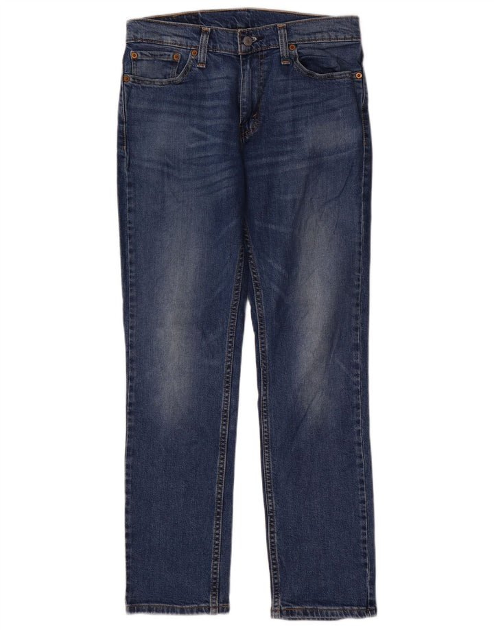 Levi's Mens 511 Slim Jeans W30 L30 Blue Cotton