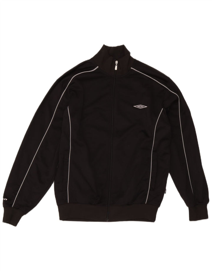 Umbro Veste de Survêtement Homme Noir Moyen Polyester