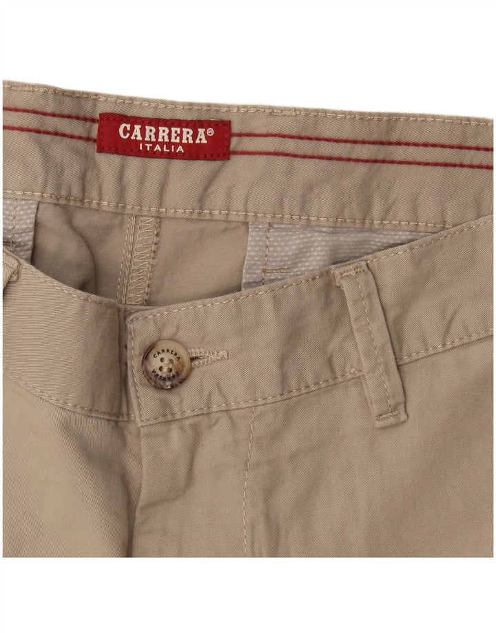 Pantaloncini chino da uomo Carrera W32 medio kaki
