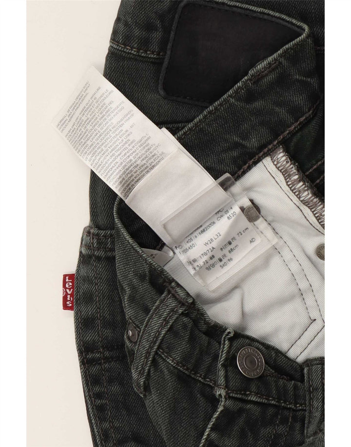 Vaqueros Levi's Mujer Slim W28 L32 Algodón Verde
