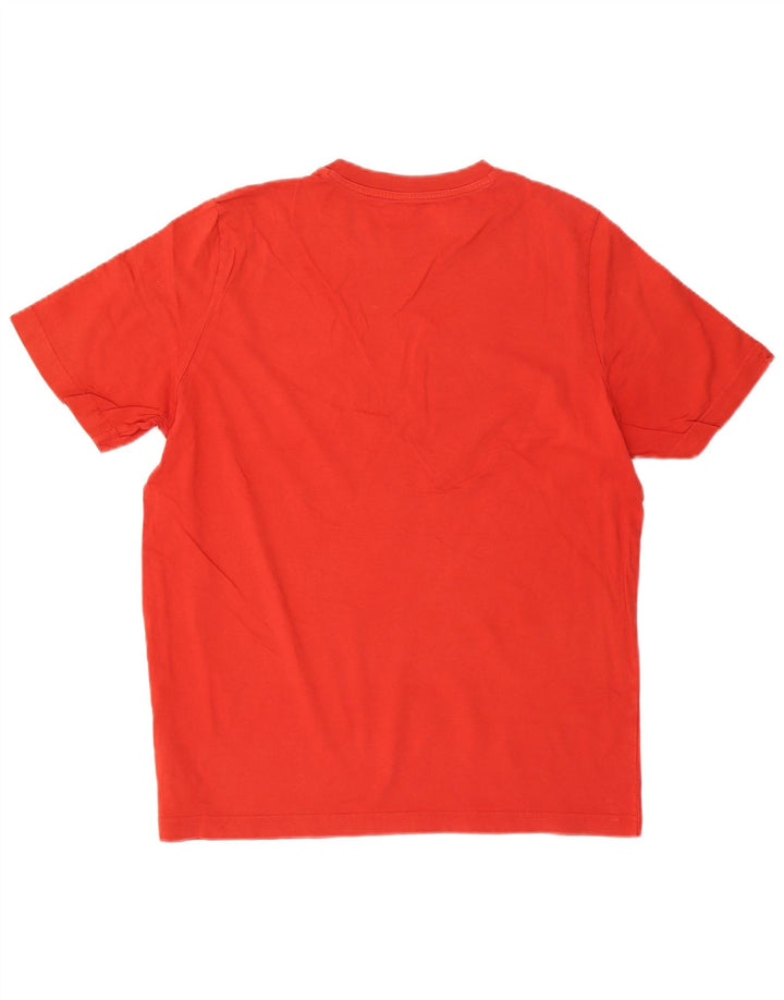 Puma Herren Grafik T-Shirt Top Large Rot