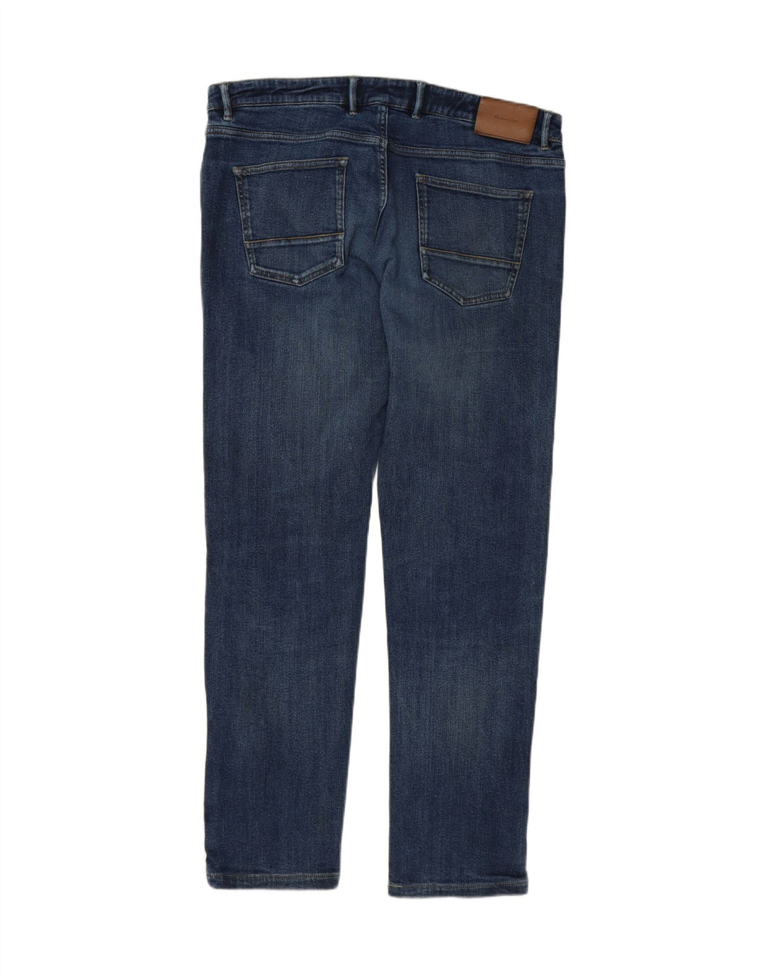 MASSIMO DUTTI Mens Slim Jeans EU 46 XL W36 L31 Blue Vintage Massimo Dutti and Second-Hand Massimo Dutti from Messina Hembry 