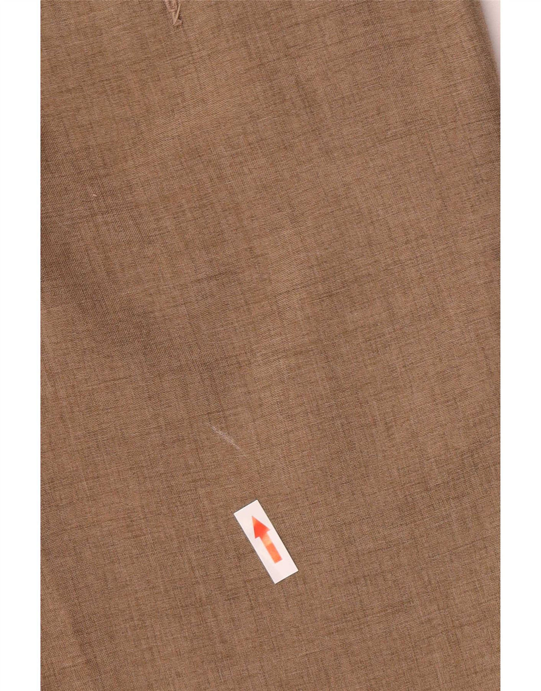 MARKS & SPENCER Mens Straight Suit Trousers W38 L31 Beige Polyester