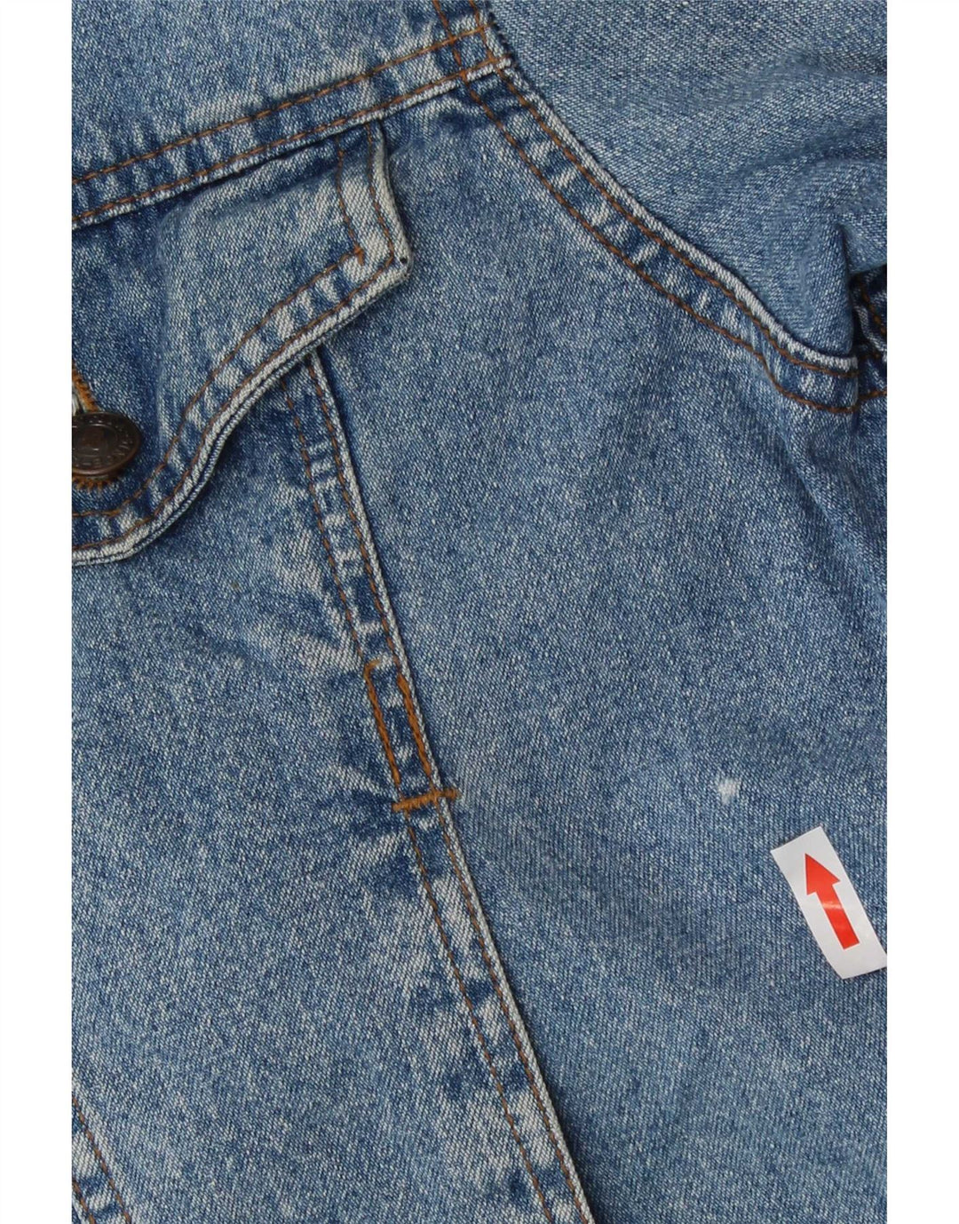 Invicta Herre denimjakke UK 40 Large Blue Cotton