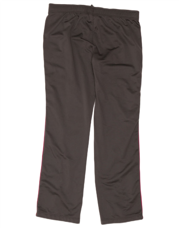 Calça de treino feminina Nike UK 16 grande cinza poliéster