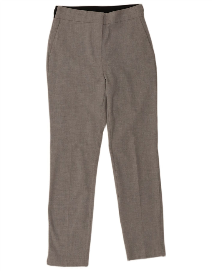 Zara Slim Chino Bukser Small W26 L27 Grå polyester