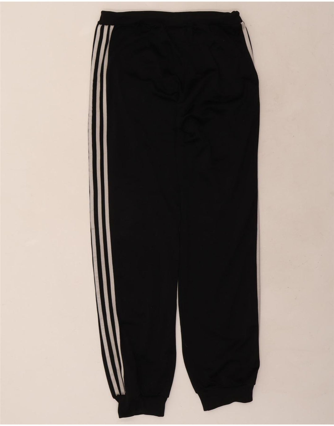 Adidas Mens Tracksuit Trousers Joggers UK 38/40 Medium Black Polyester