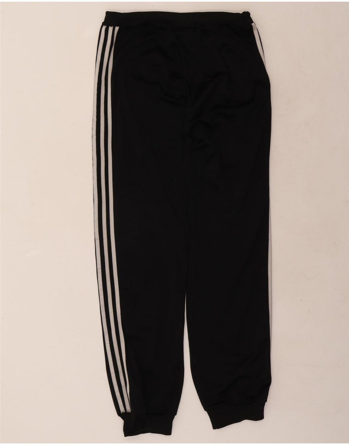 Adidas Mens Tracksuit Trousers Joggers UK 38/40 Medium Black Polyester