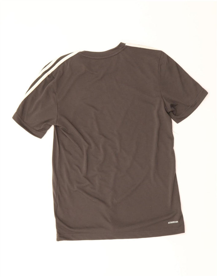 ADIDAS Mens Aeroready T-Shirt Top Small Grey Polyester