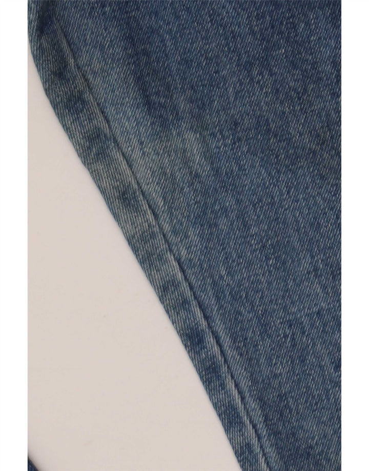 Wrangler Mens Regular Fit Straight Jeans W38 L30 Blue Cotton