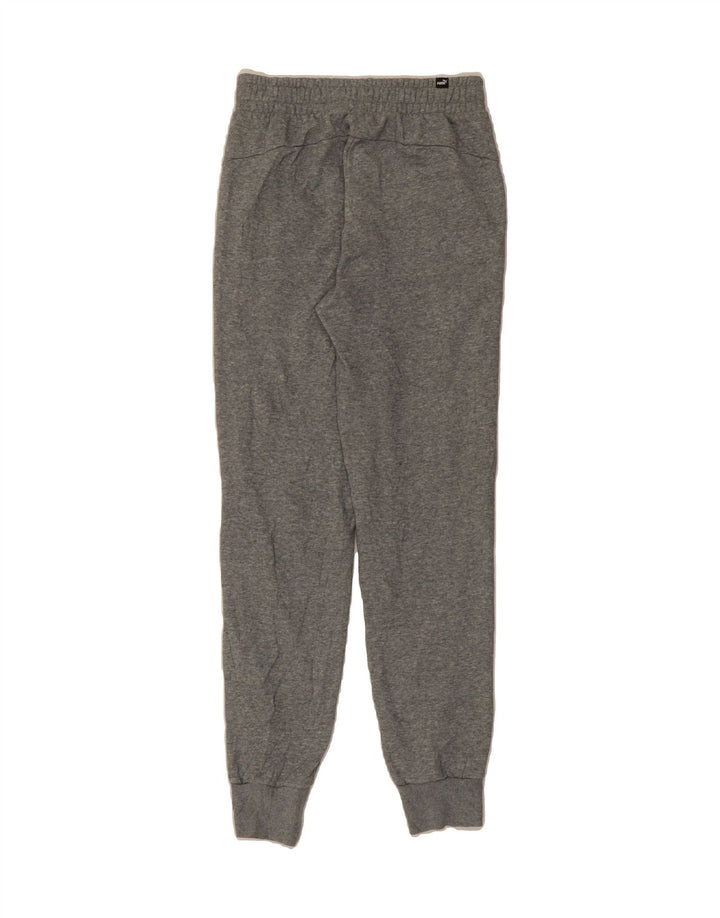 PUMA Mens Tracksuit Trousers Joggers Small Grey Cotton Vintage Puma and Second-Hand Puma from Messina Hembry 