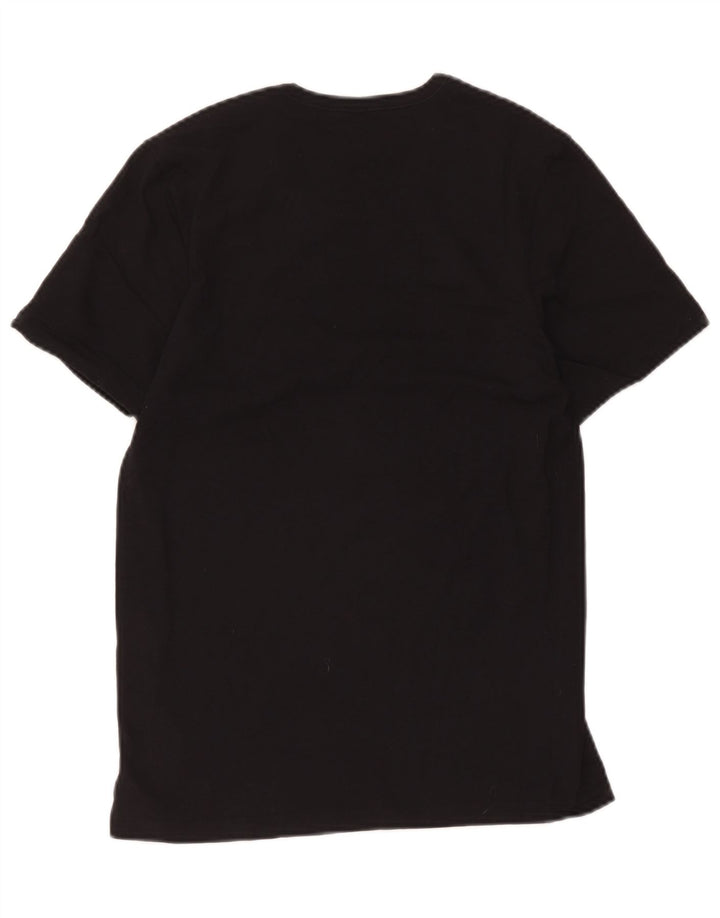 Hugo Boss Mens T-Shirt Top Small Black Cotton