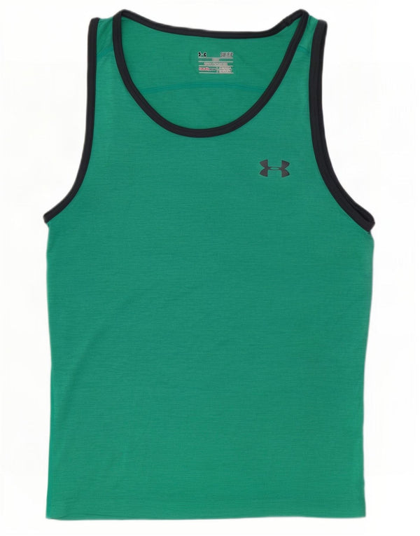 Canottiera Under Armour da uomo Heat Gear piccola verde