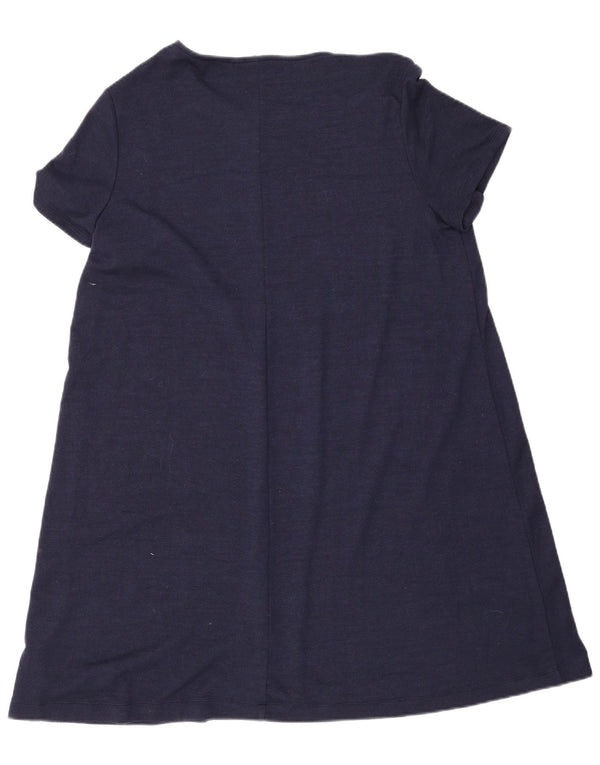 Gap Damen Tunikakleid UK 18 XL Marineblau Polyester