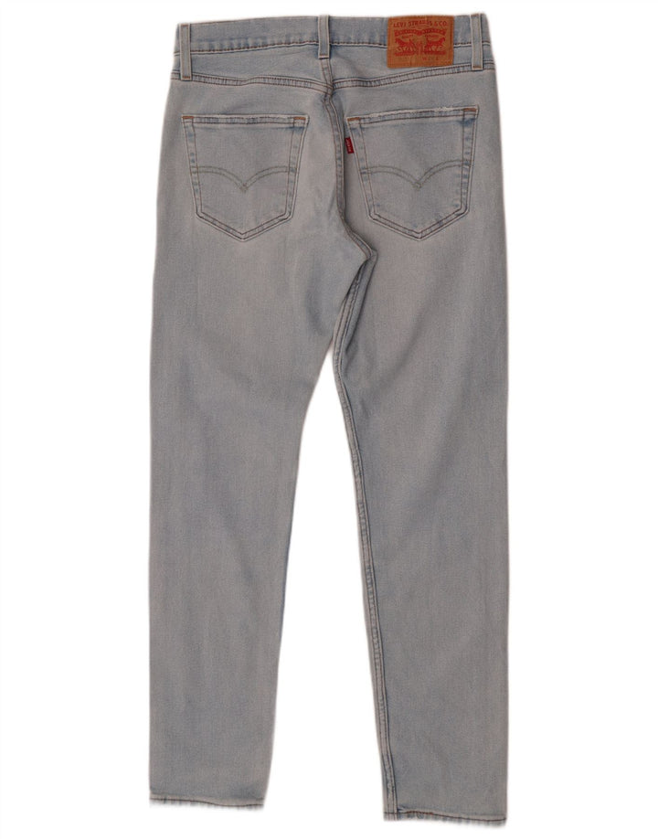 Levi's Herre 502 tilspidsede jeans W29 L30 blå bomuld
