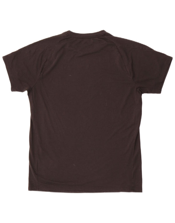 T-shirt da uomo Puma Top Large nera in poliestere