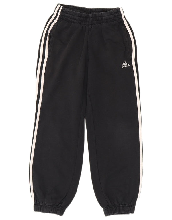 Adidas Pantalon de Survêtement Fille Joggers 9-10 Ans Noir Coton