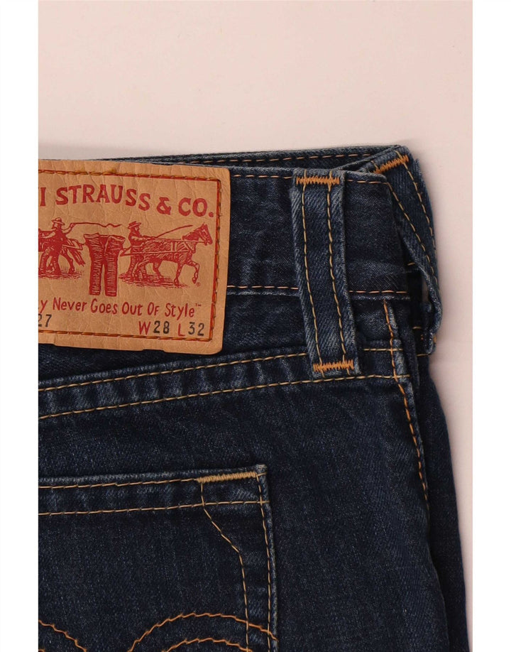 Levi's Womens 927 Denim Shorts W28 Medium Navy Blue