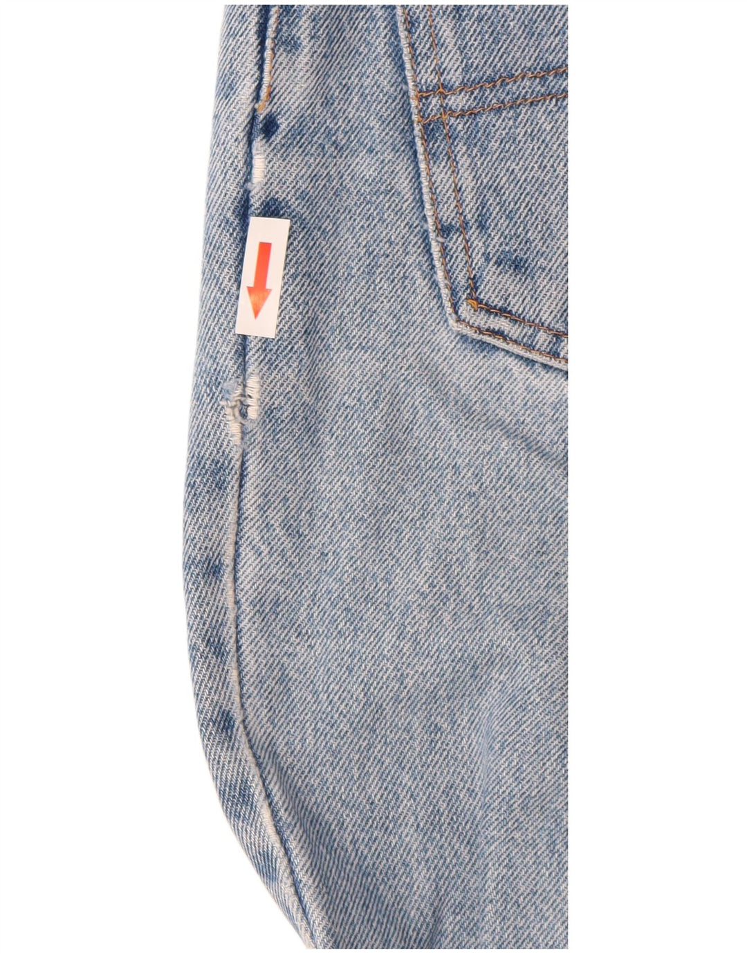 Armani Damen Tapered Jeans W26 L2 Blau