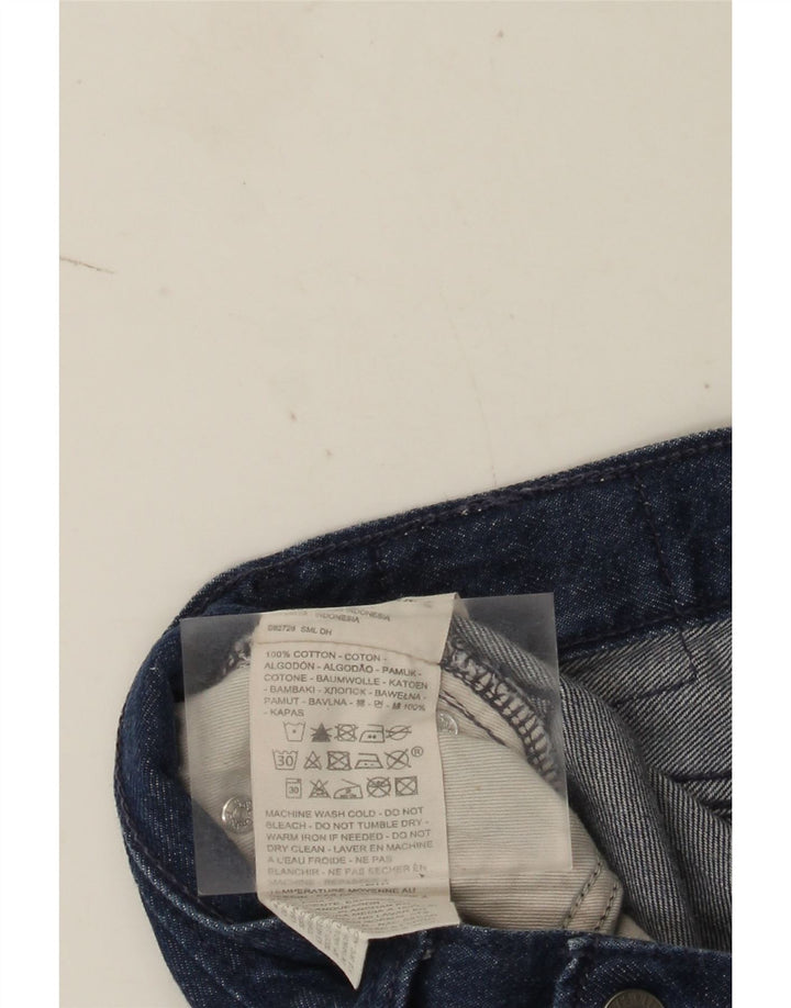 Levi's Womens Straight Jeans W27 L29 Navy Blue Cotton