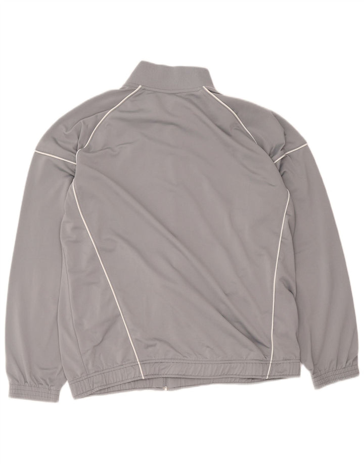 Męska kurtka dresowa Nike UK 41/43, duża, szara, poliestrowa