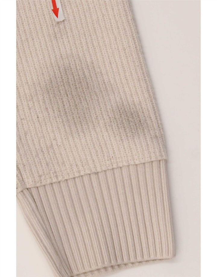 Zara Dame sweater med rund hals DK 14 Medium Off White Polyester