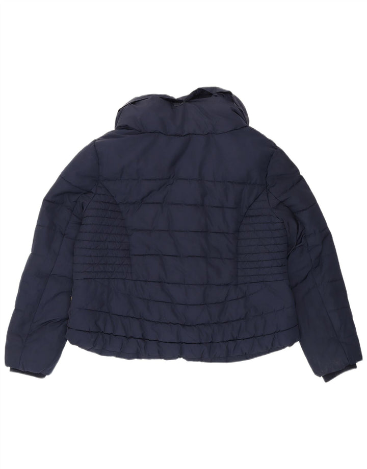 Marks & Spencer Chaqueta acolchada para mujer UK 46 Grande Poliéster azul marino